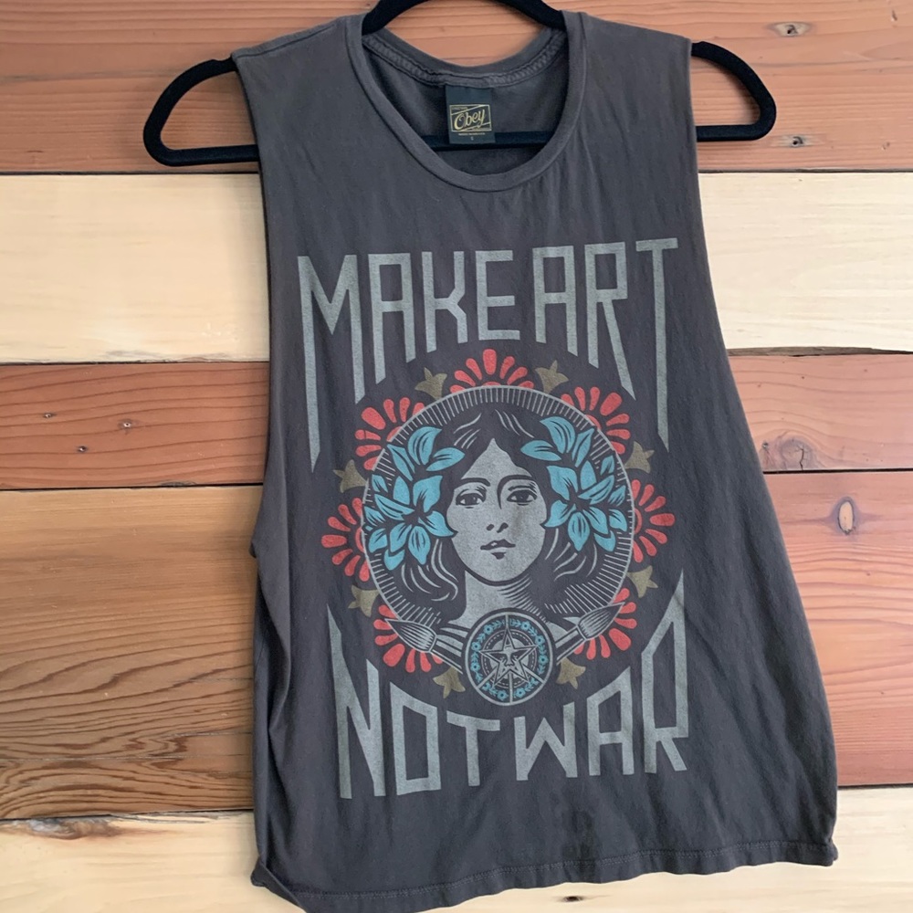 Vintage OBEY Posse tank top